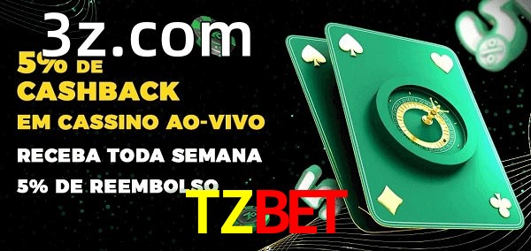 Promoções do cassino ao Vivo TZBET